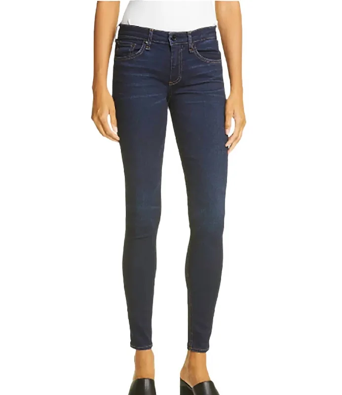 Cate Mid- Rise Skinny Jeans In Esme