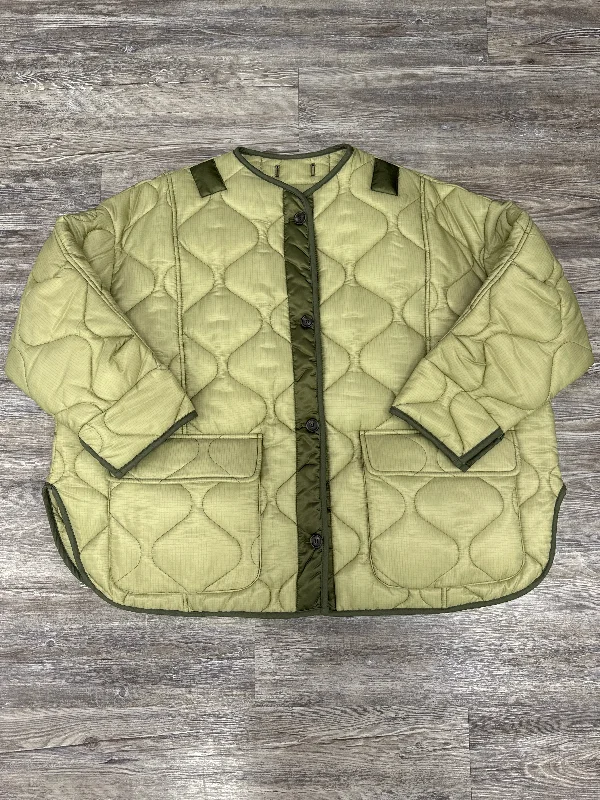 Jacket Puffer & Quilted By The Frankie Shop In Green, Size: M