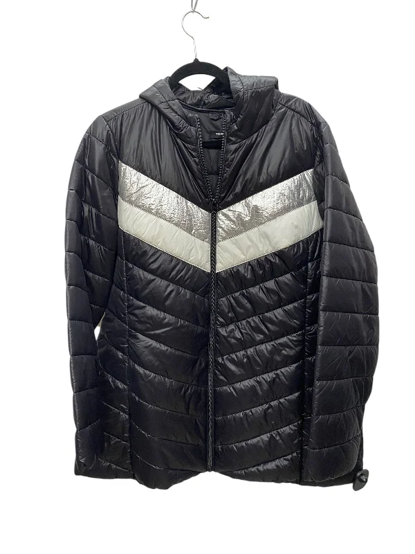 Jacket Puffer & Quilted By Torrid In Black, Size: 1x