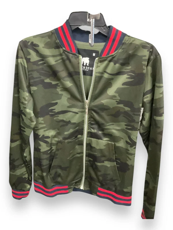 Jacket Utility By American In Camouflage Print, Size: M