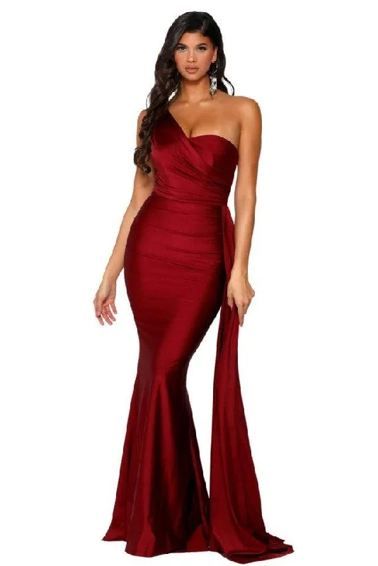 Portia & Scarlett PS6321 Gown - Deep Red