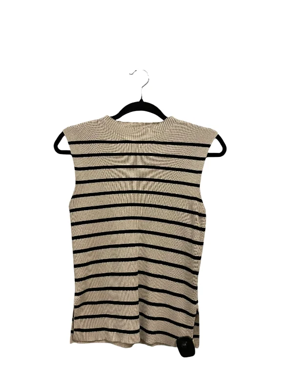 Top Sleeveless By Shein In Tan, Size: L