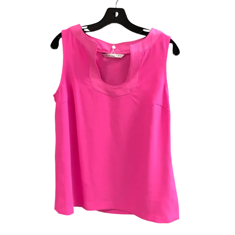 Top Sleeveless By Trina Turk In Pink, Size: M