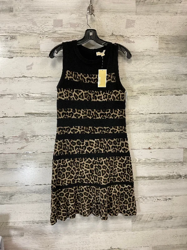 Dress Party Short By Michael By Michael Kors In Animal Print, Size: S